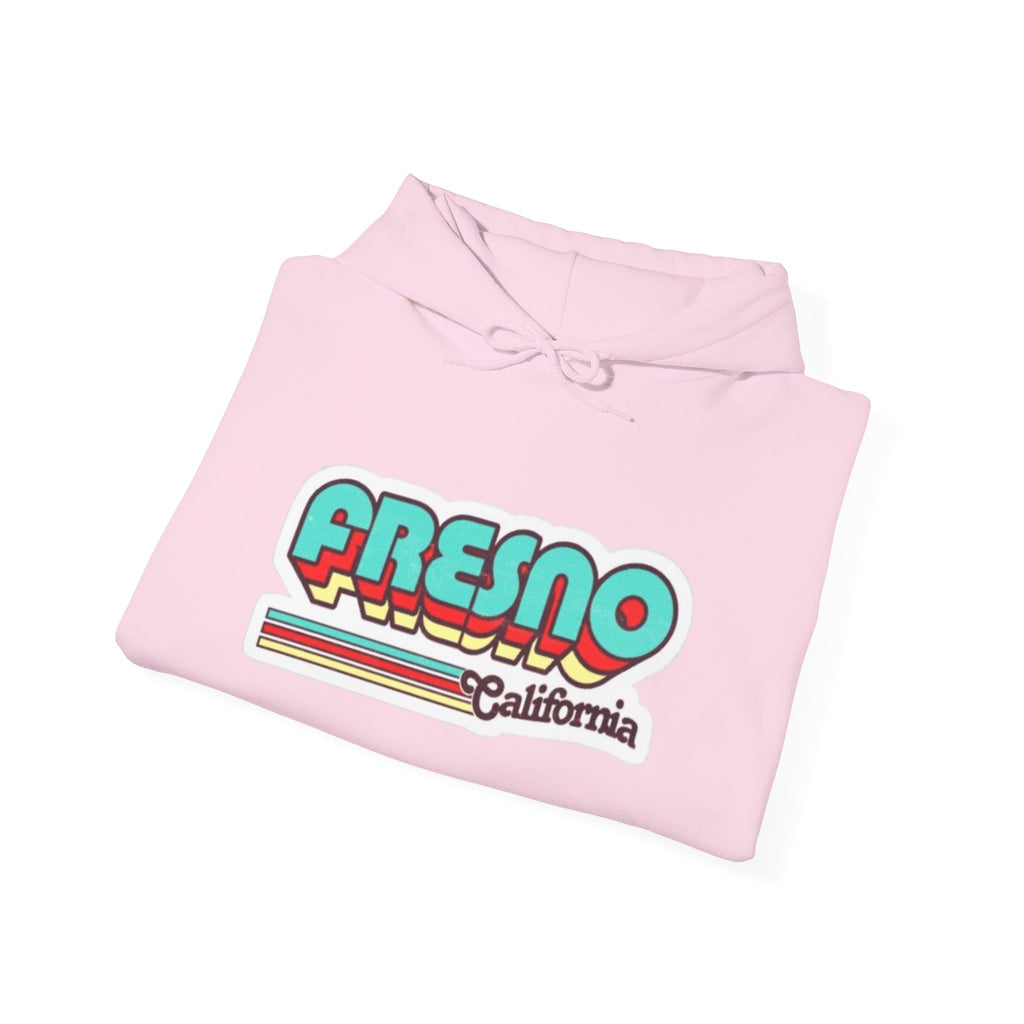 Fresno California Retro Graphic Hoodie