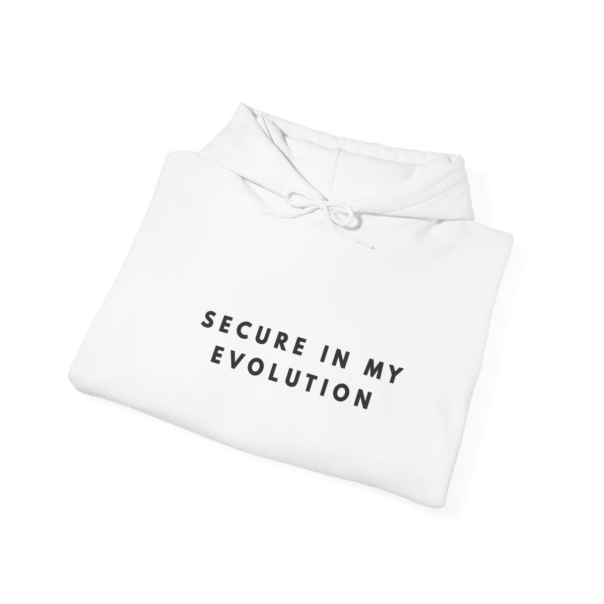 Secure in My Evolution Inspirational Hoodie