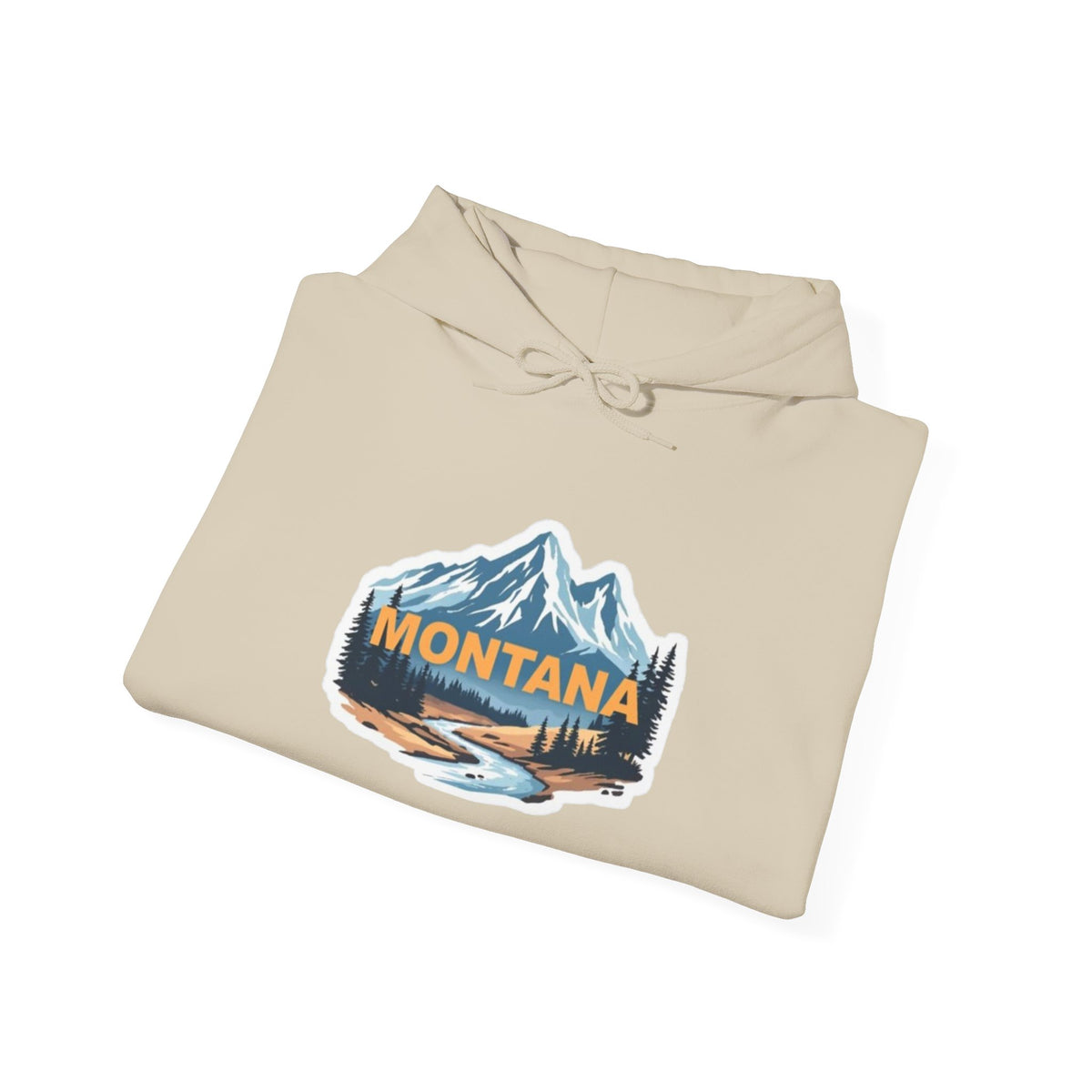 Montana Mountain Graphic Hoodie