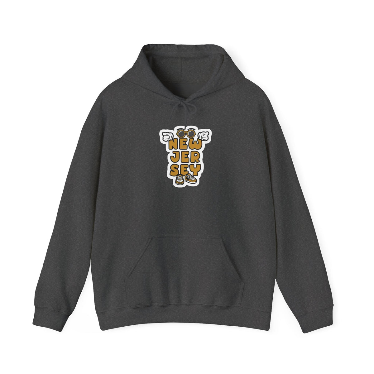 New Jersey Sayings Graphic Hoodie