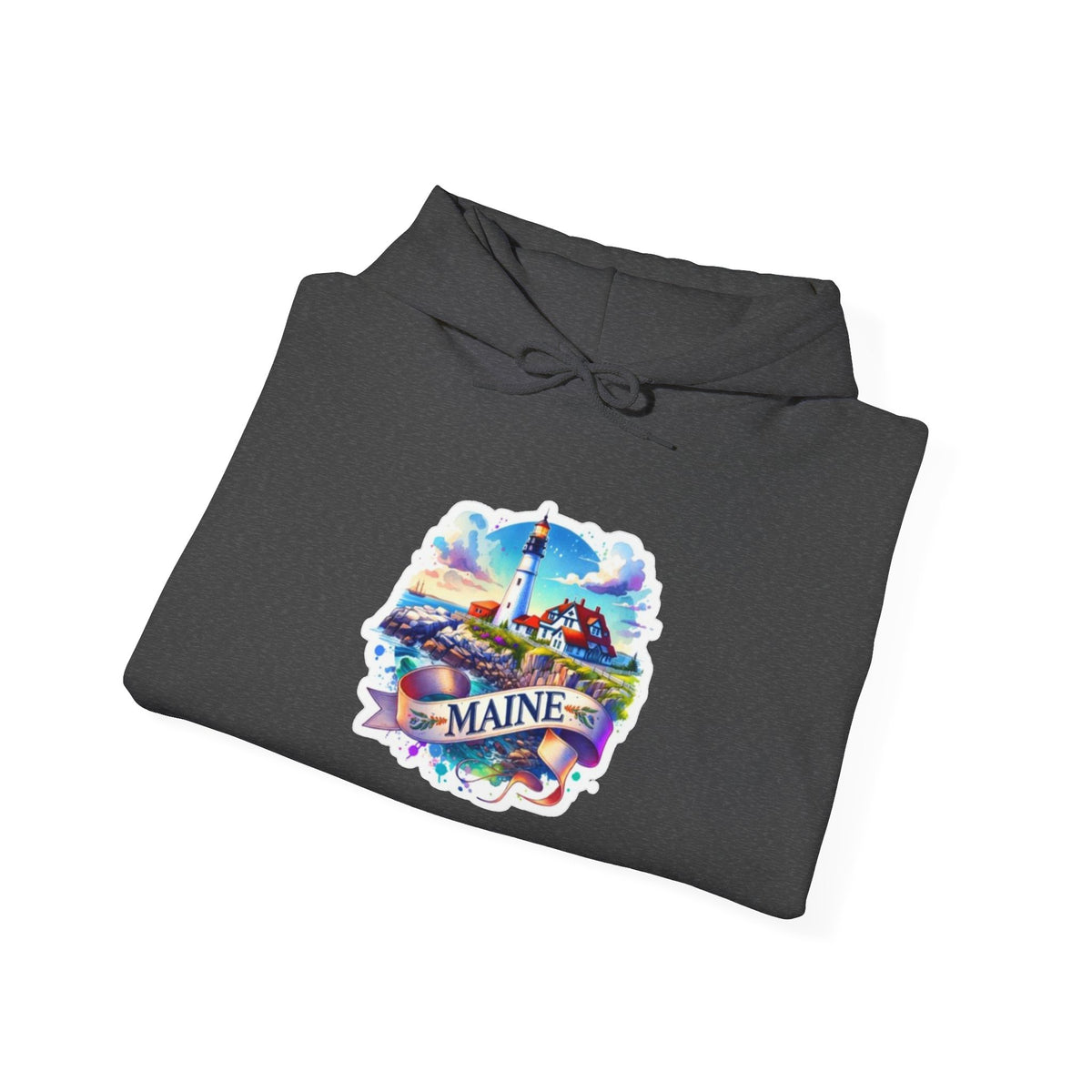 Maine Coastal Adventure Graphic Hoodie