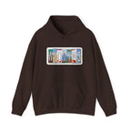 Wyoming License Plate Graphic Hoodie