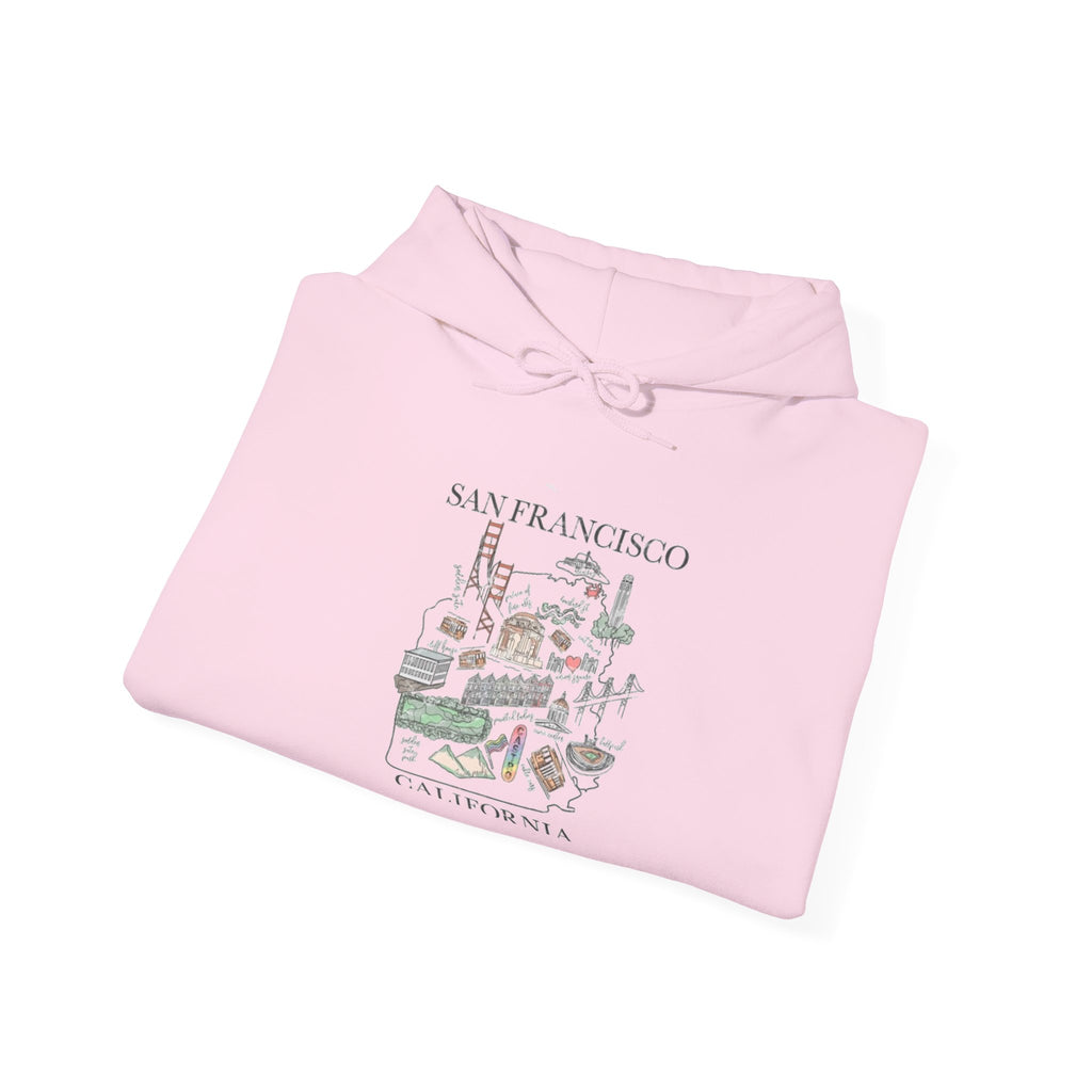 San Francisco California Souvenir Unisex Hoodie