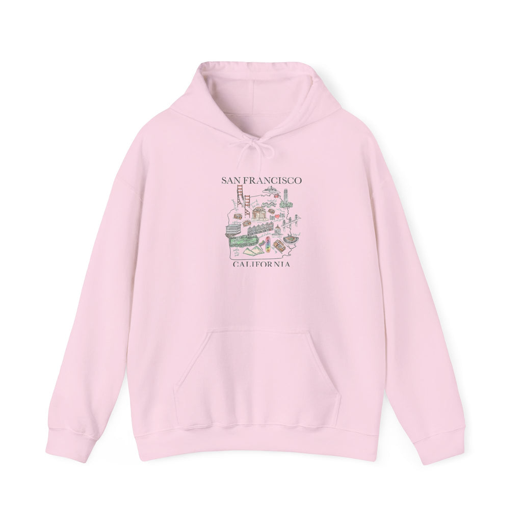 San Francisco California Souvenir Unisex Hoodie