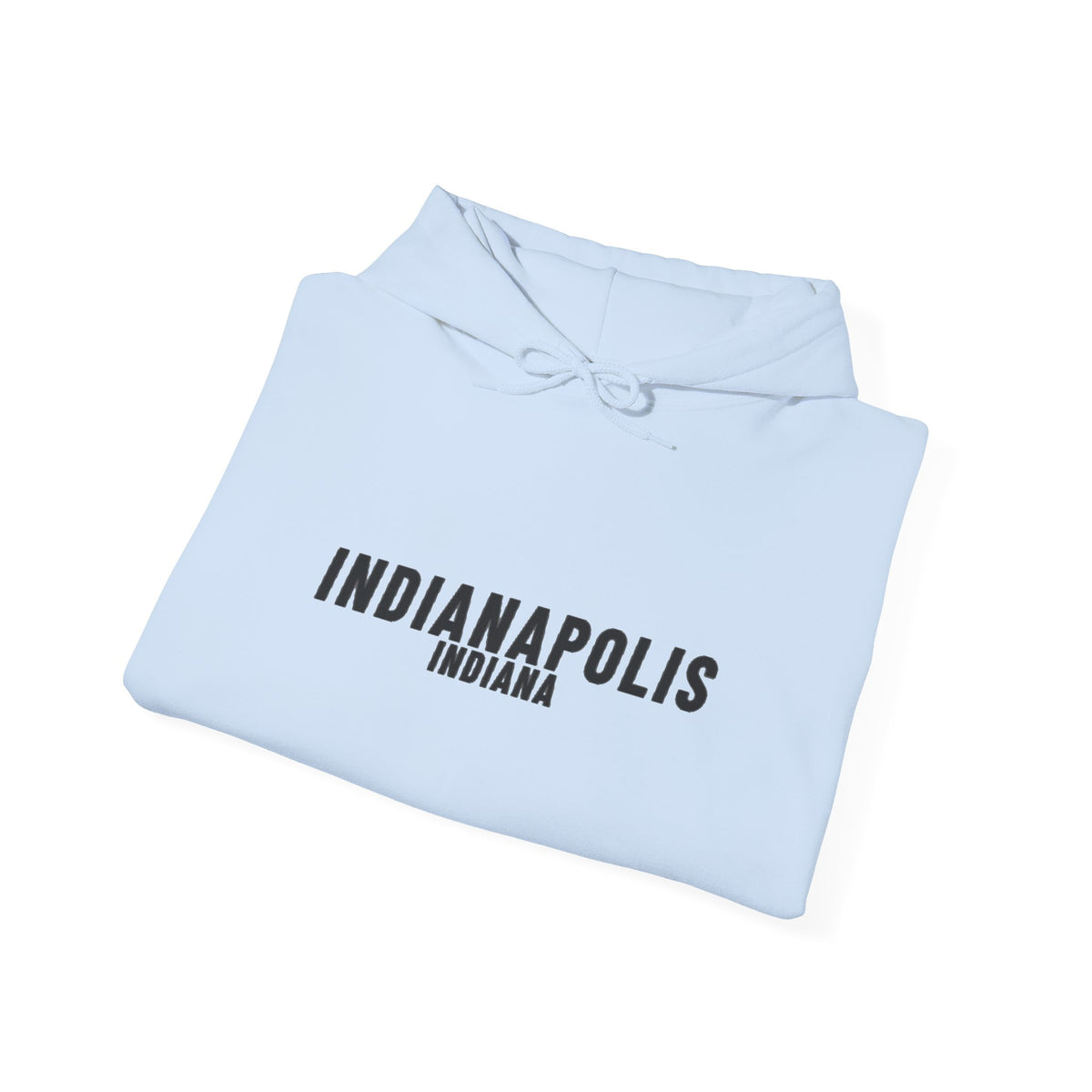 Indianapolis Indiana City Text Hoodie