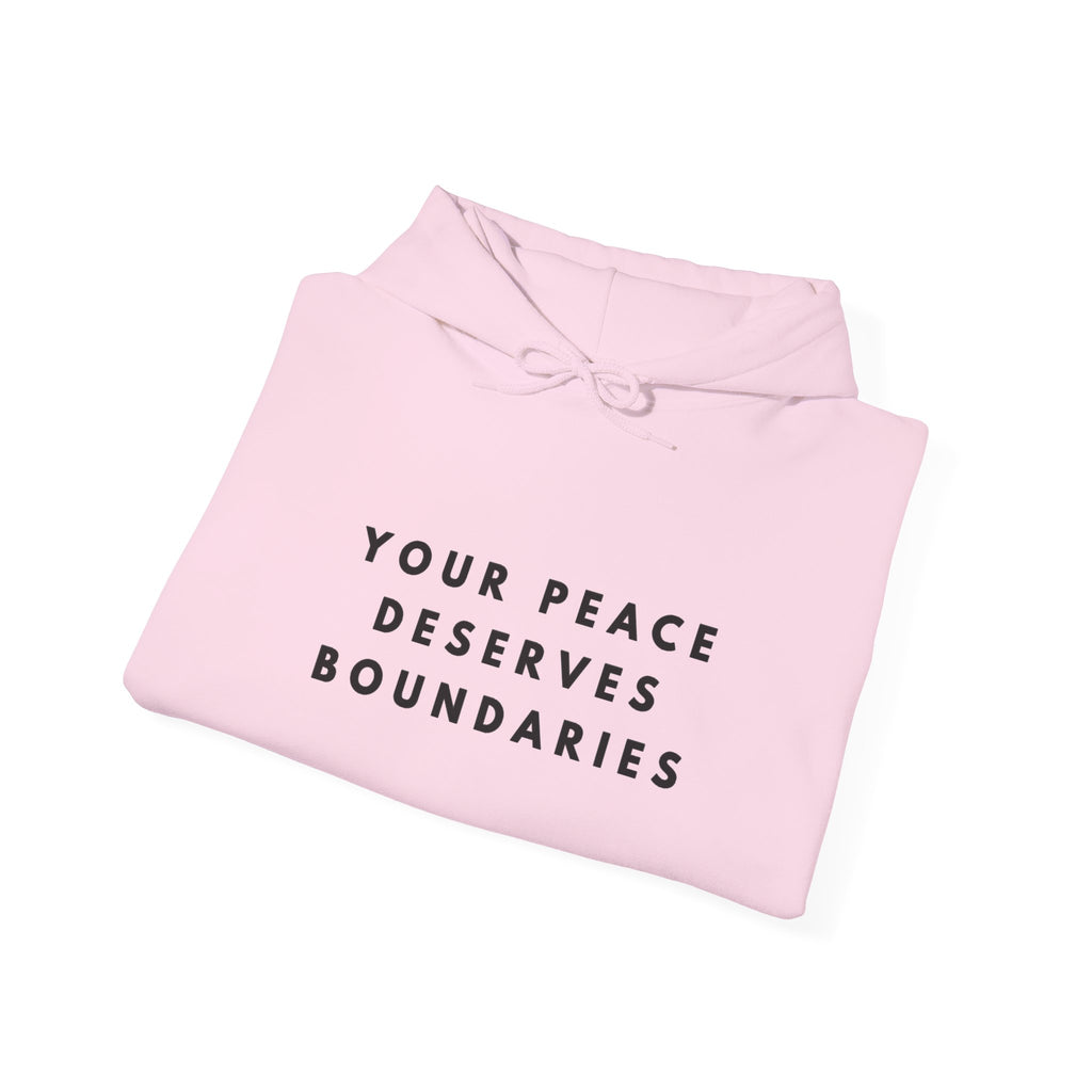 Your Peace Deserves Boundaries Hoodie