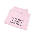 Your Peace Deserves Boundaries Hoodie