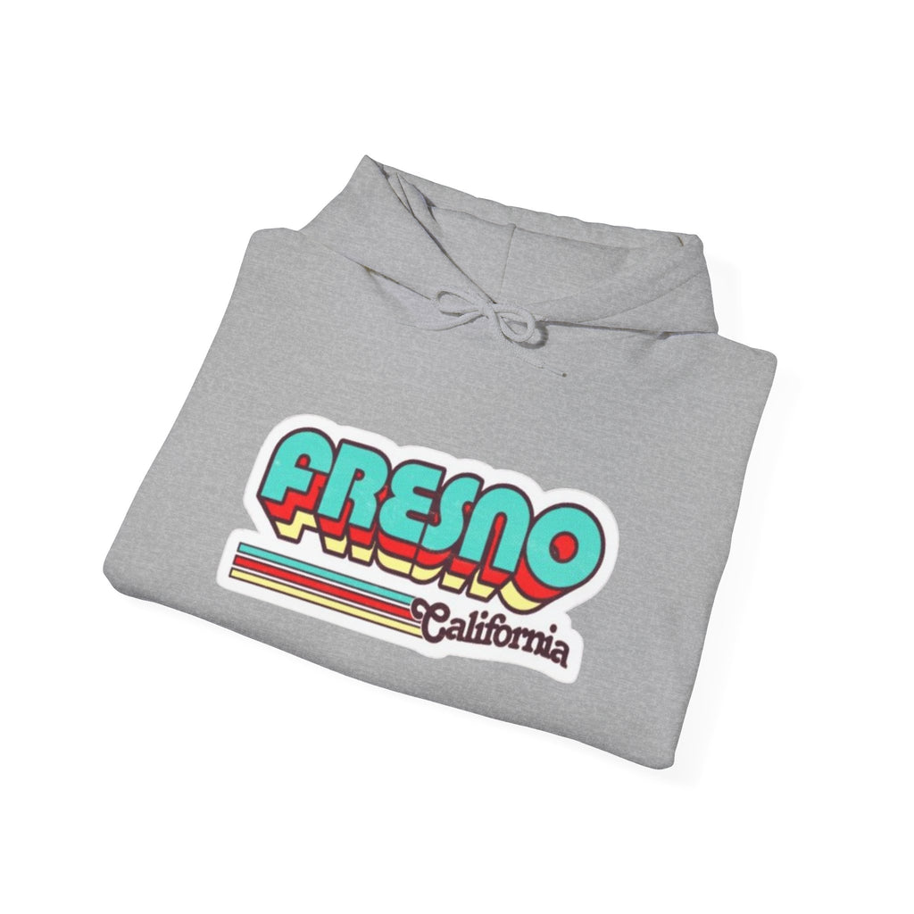 Fresno California Retro Graphic Hoodie