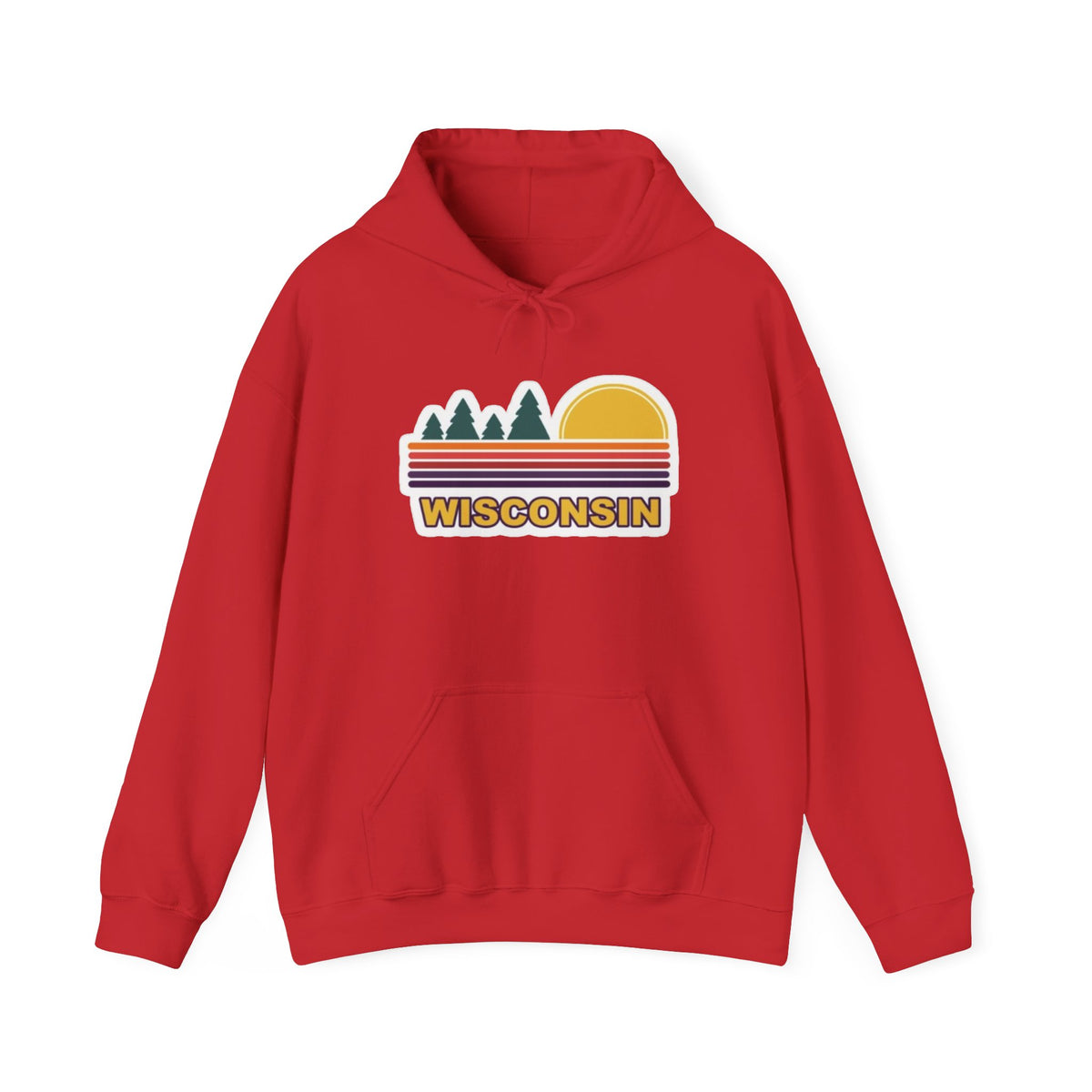 Wisconsin Sunset Graphic Hoodie