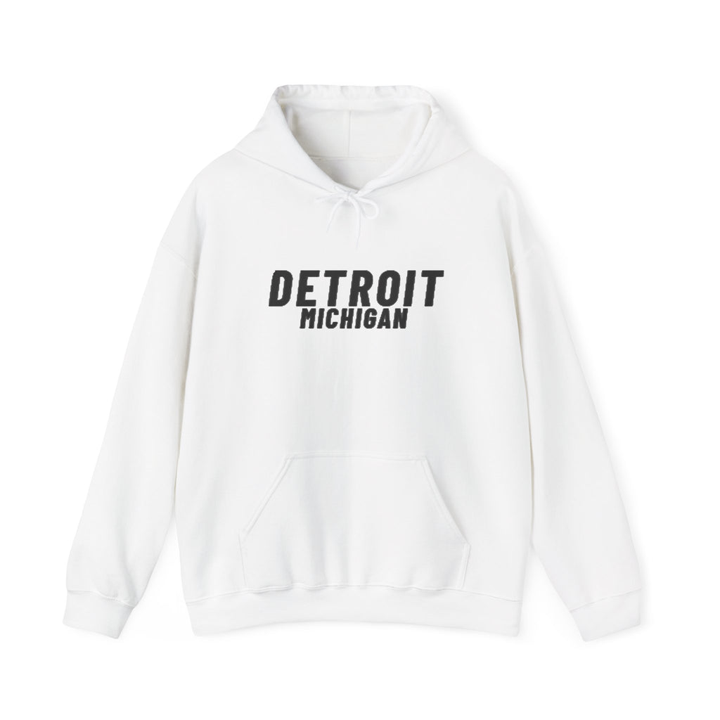 Detroit Michigan Graphic Hoodie