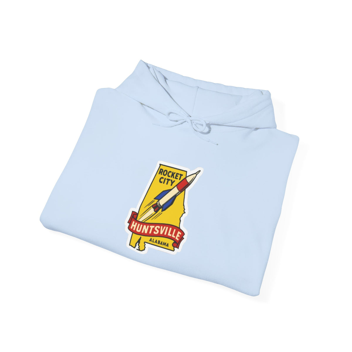 Rocket City Huntsville Alabama Graphic Hoodie