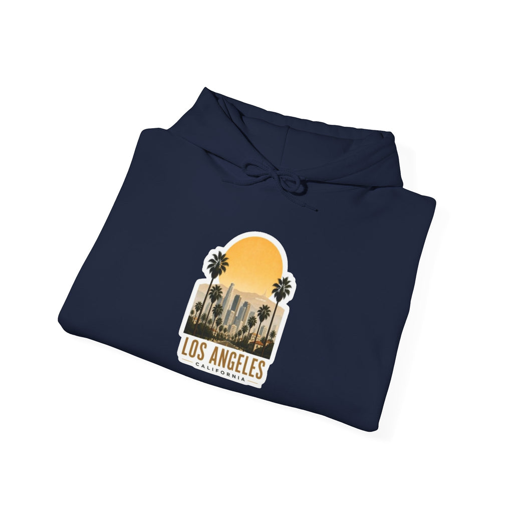 Los Angeles Sunset Palm Trees Hoodie