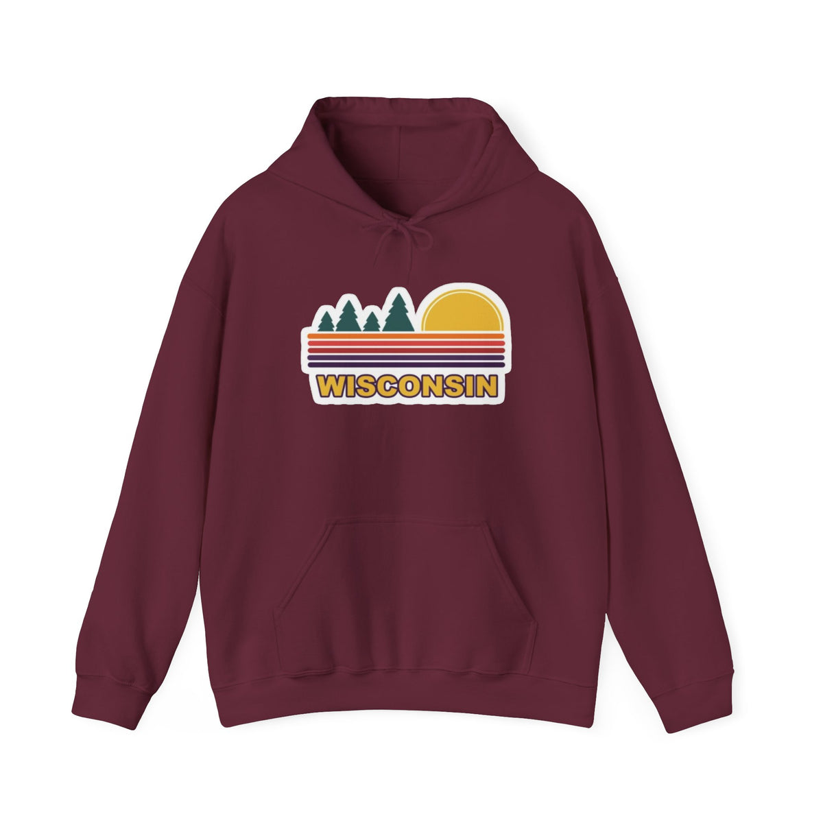 Wisconsin Sunset Graphic Hoodie