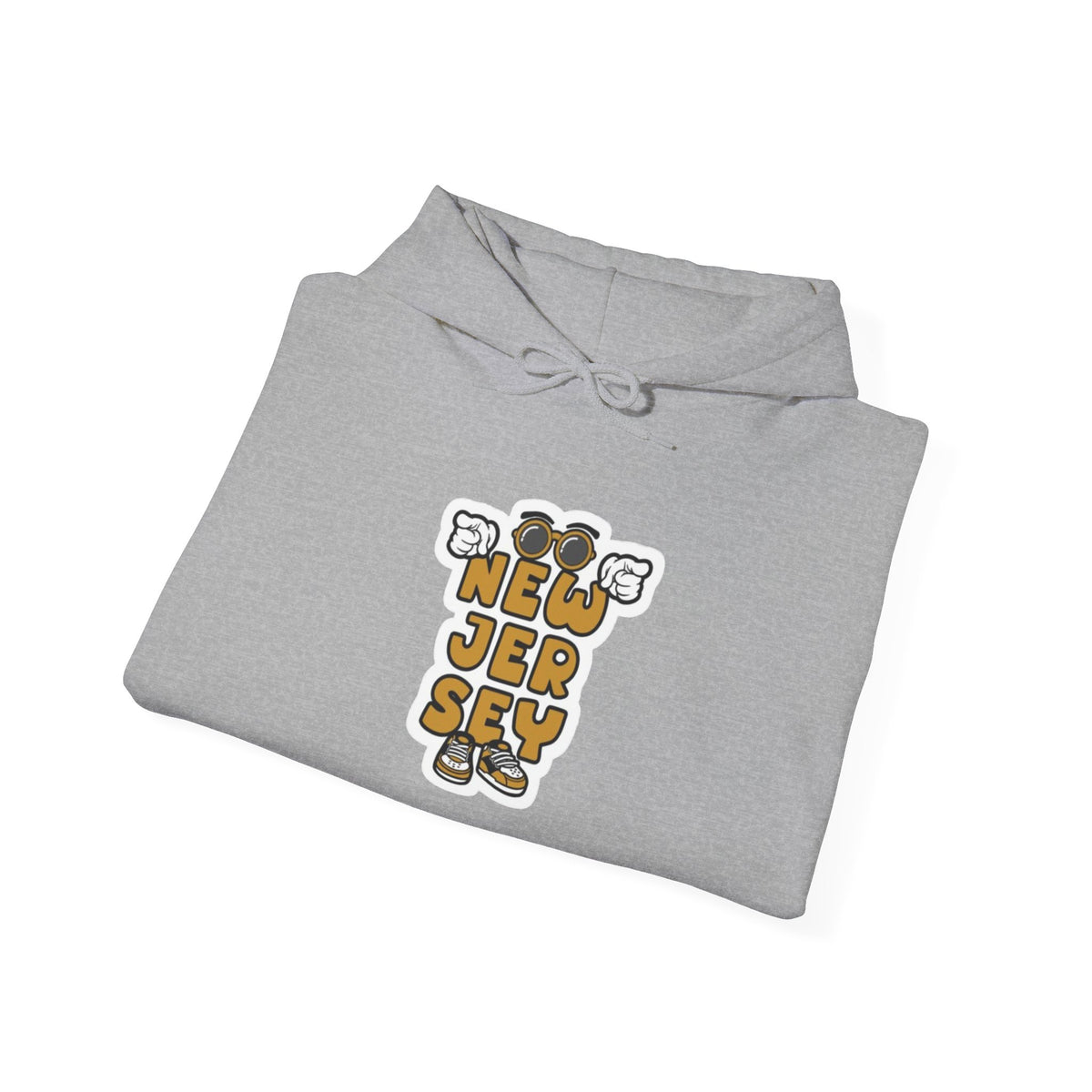 New Jersey Sayings Graphic Hoodie