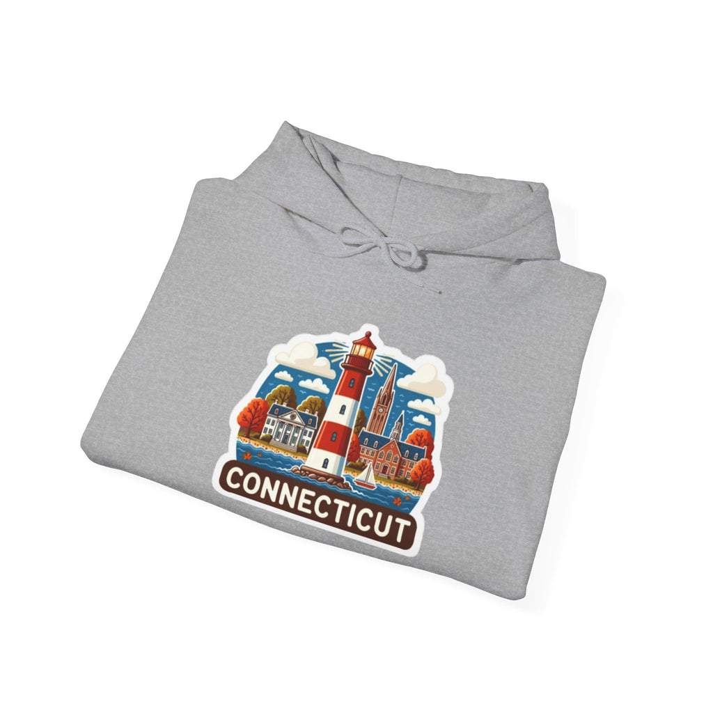 Connecticut Lighthouse Souvenir Hoodie