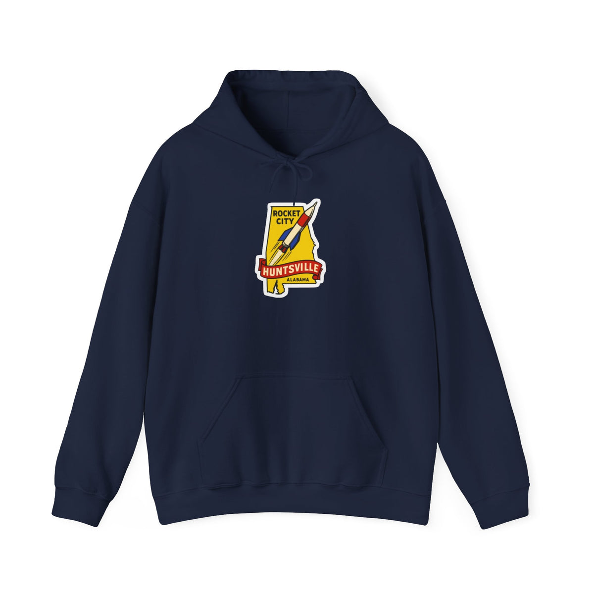 Rocket City Huntsville Alabama Graphic Hoodie