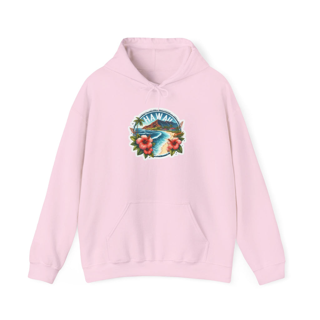 Hawaii Tropical Island Floral Hoodie