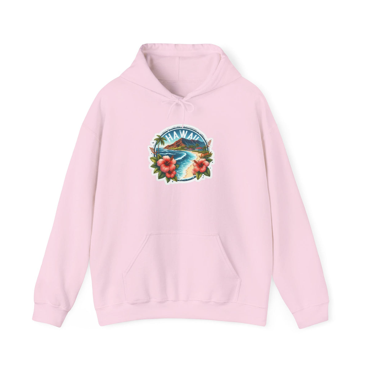 Hawaii Tropical Island Floral Hoodie