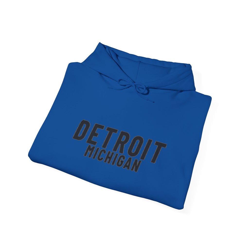 Detroit Michigan Graphic Hoodie
