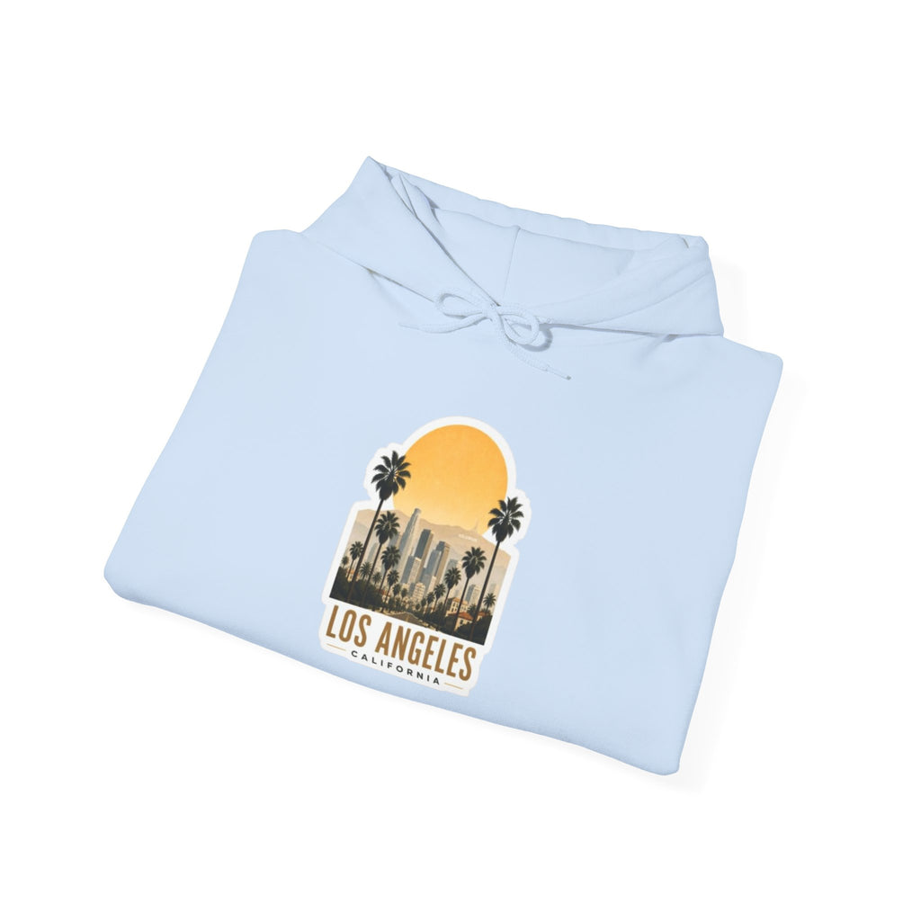 Los Angeles Sunset Palm Trees Hoodie