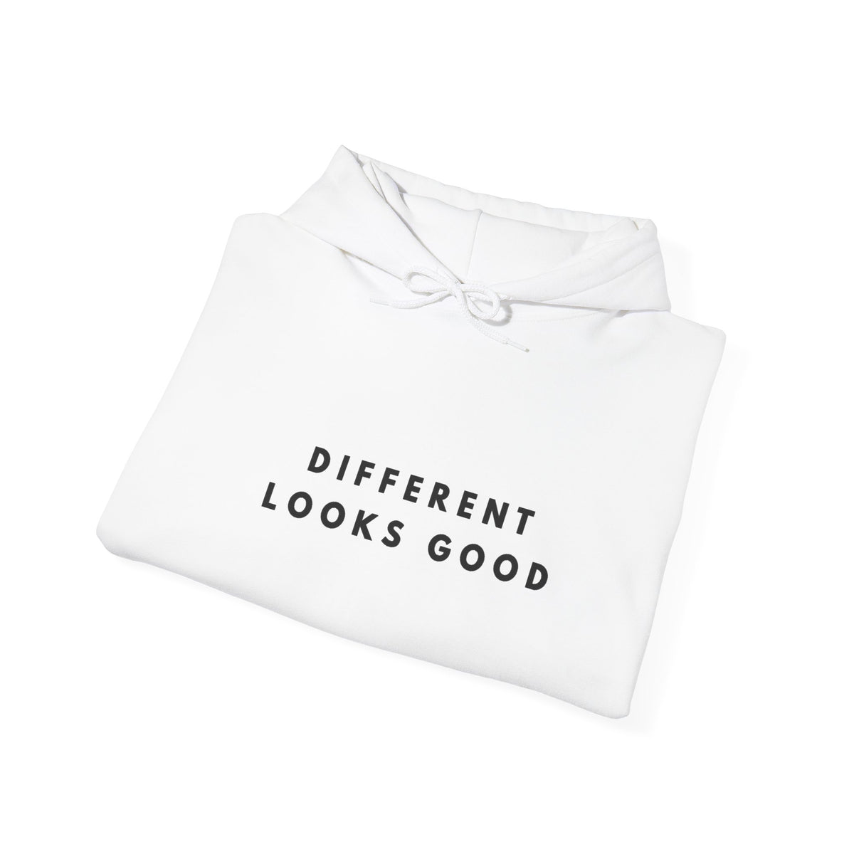 Different Looks Good Inspirational Hoodie