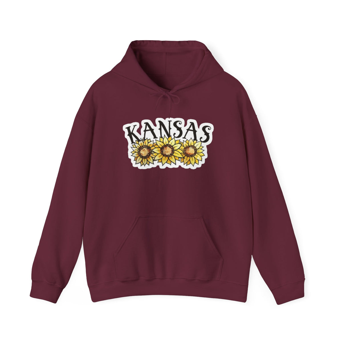 Kansas Sunflower Hoodie