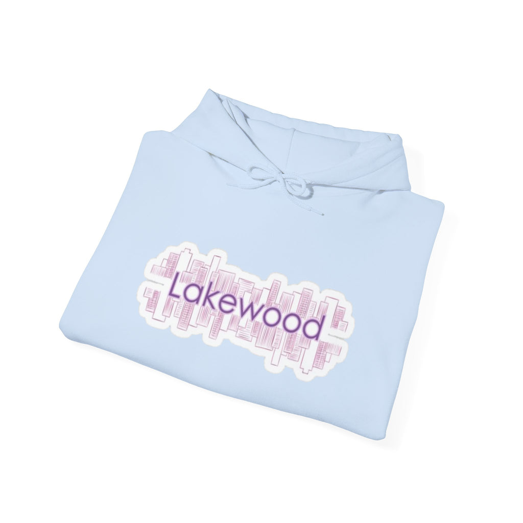 Lakewood Colorado Pink Script Hoodie