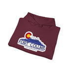 Fort Collins Colorado Mountain Logo Hoodie