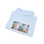 Wyoming License Plate Graphic Hoodie
