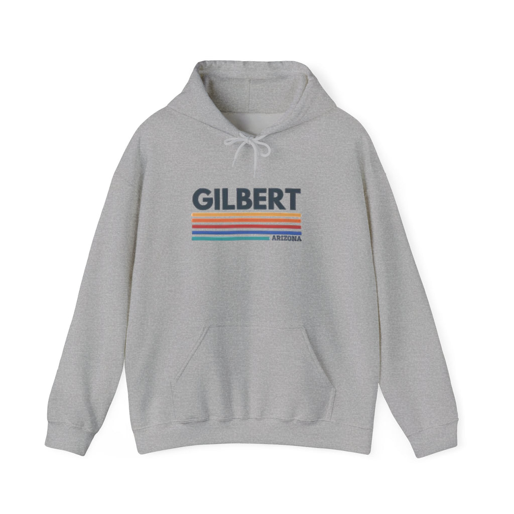 Gilbert Arizona Retro Stripe Hoodie