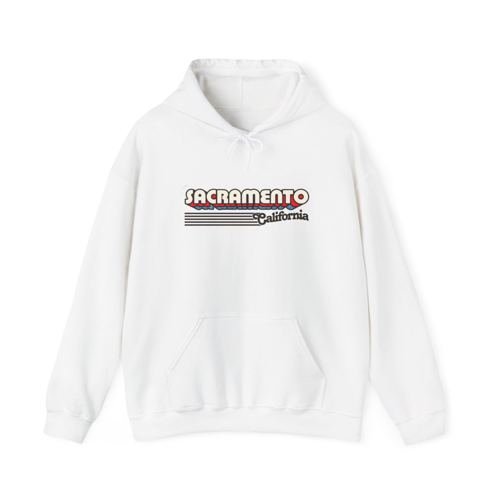 Sacramento California Retro Graphic Hoodie