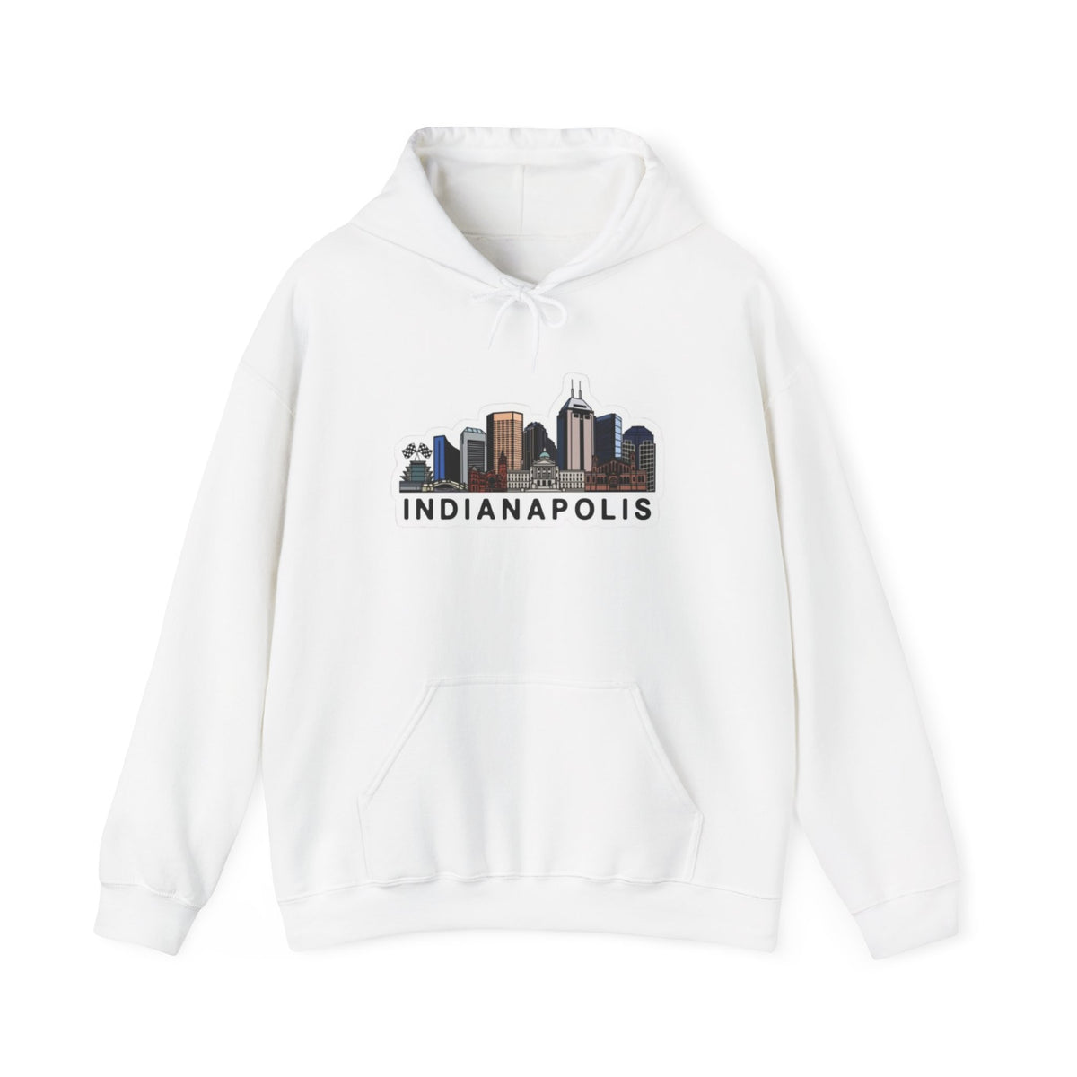 Indianapolis Skyline Hoodie