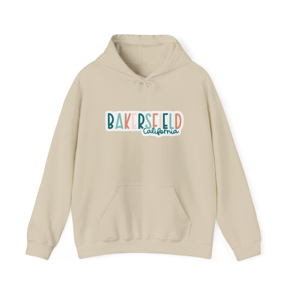Bakersfield California Graphic Hoodie