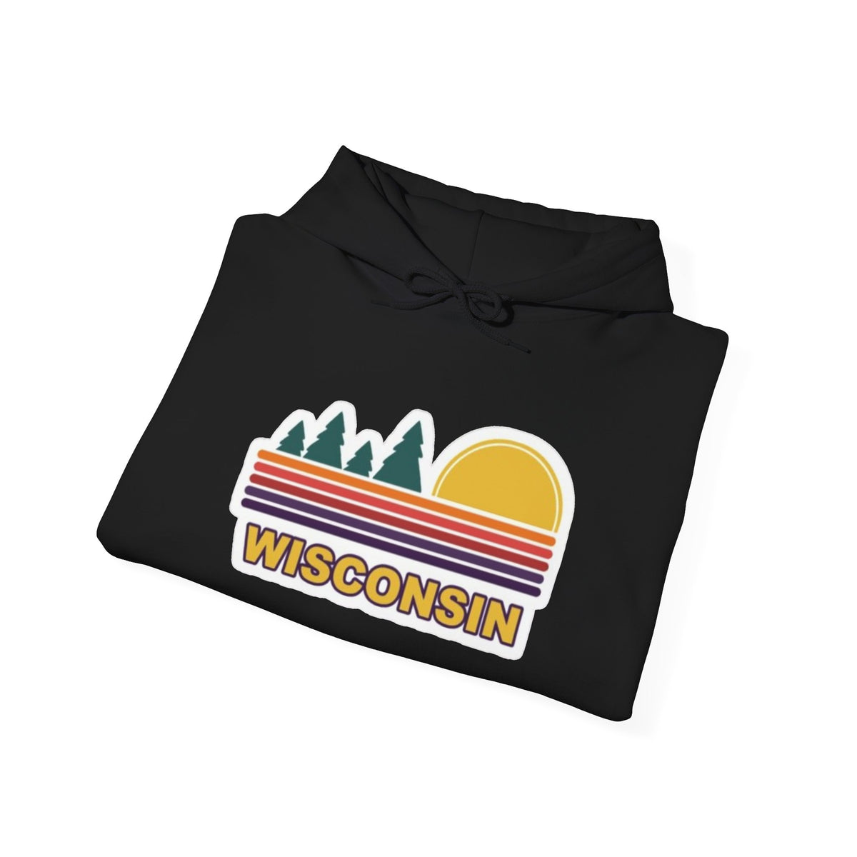 Wisconsin Sunset Graphic Hoodie