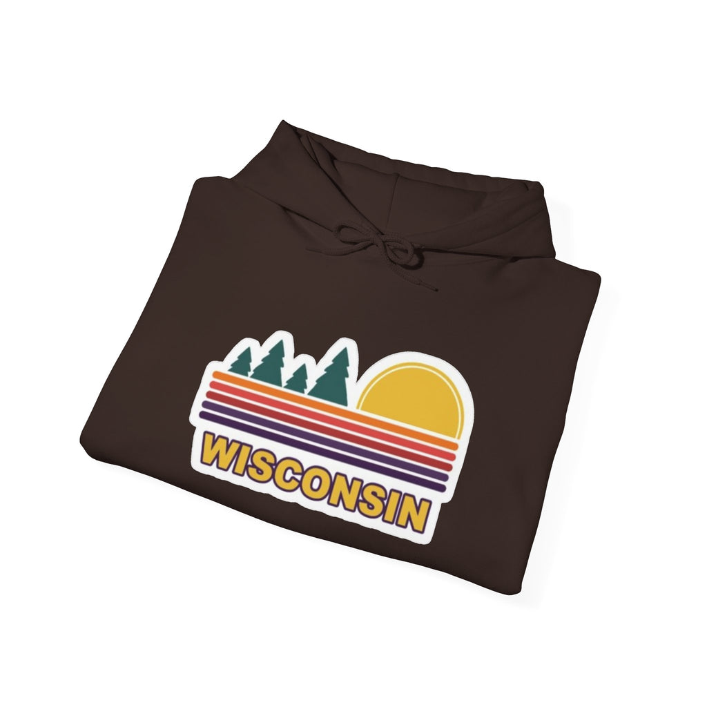Wisconsin Sunset Graphic Hoodie