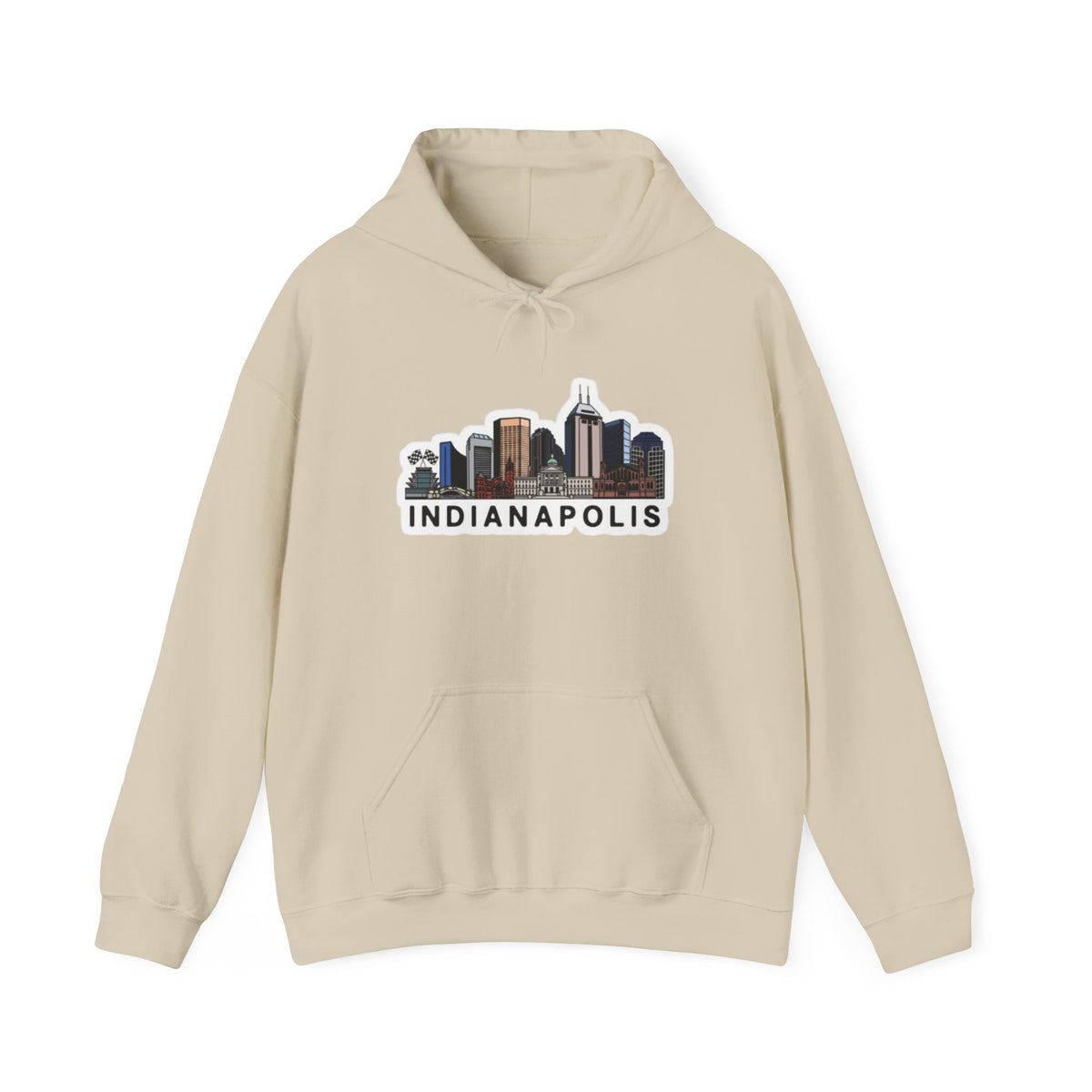 Indianapolis Skyline Hoodie