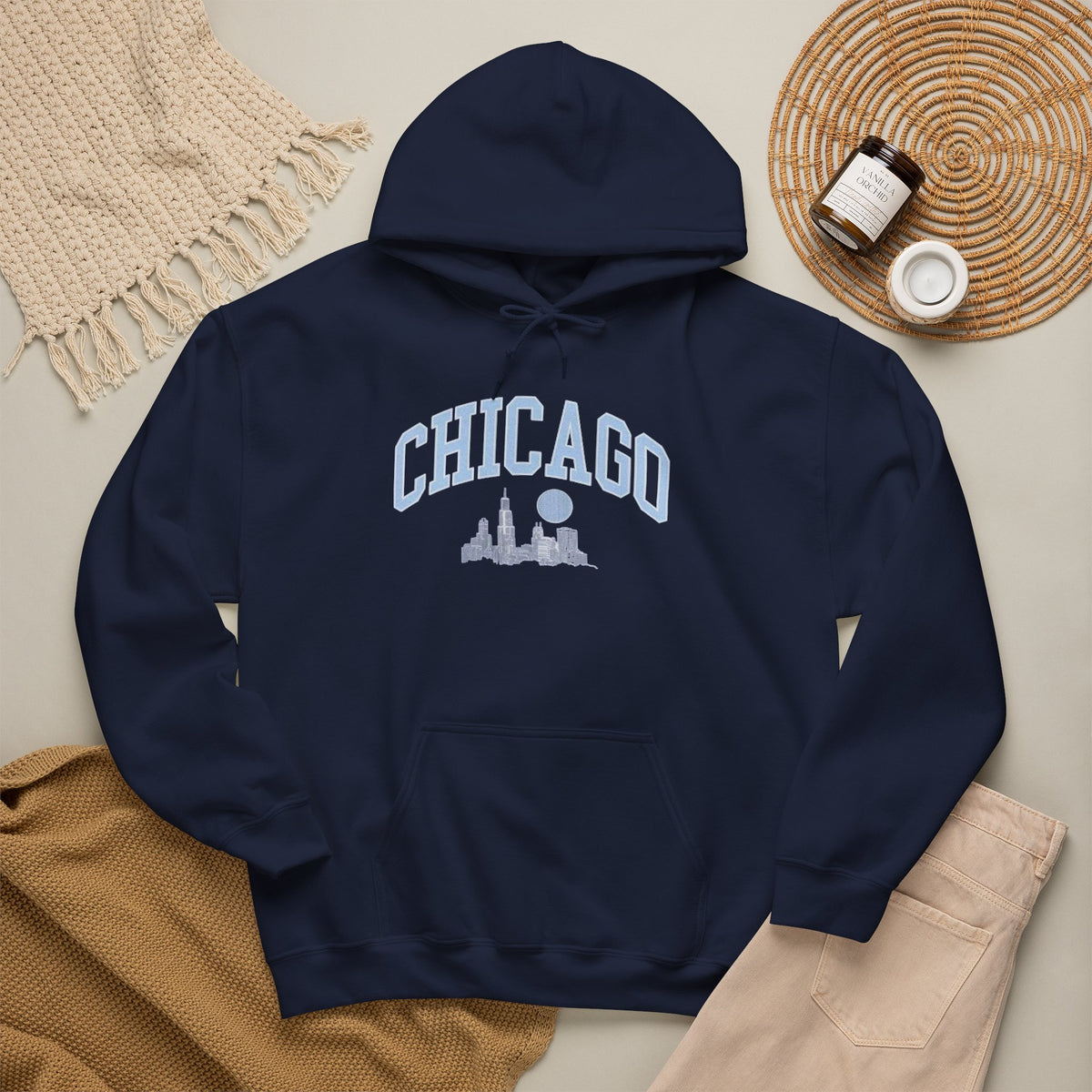 Chicago Skyline Unisex Hoodie