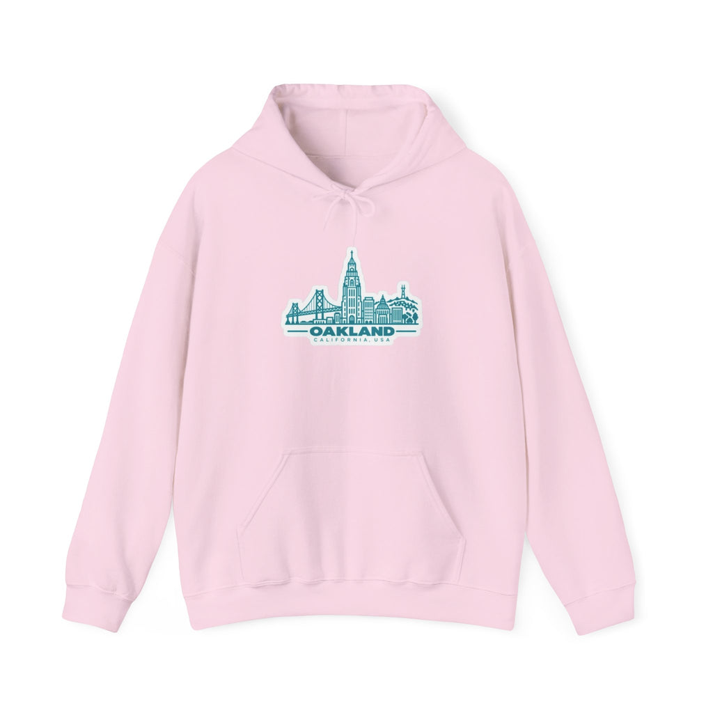 Oakland California Skyline Hoodie