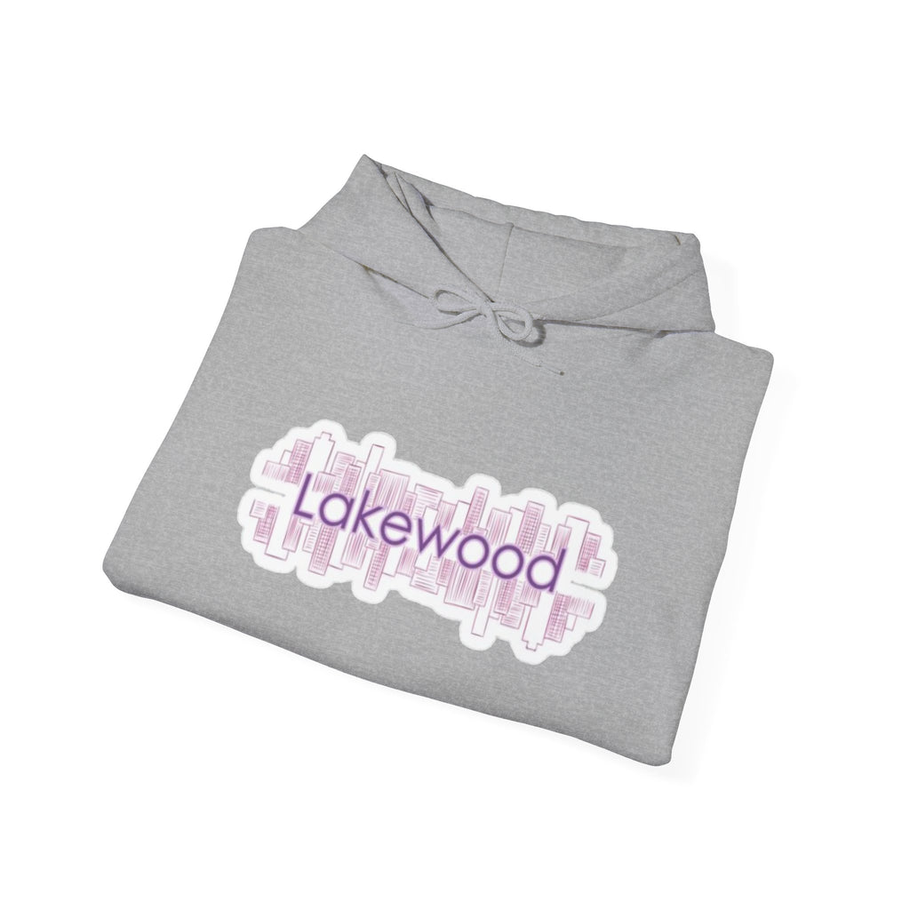 Lakewood Colorado Pink Script Hoodie