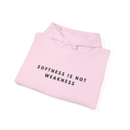 “Softness Is Not Weakness” Empowerment Hoodie