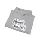 Massachusetts Map Souvenir Hoodie