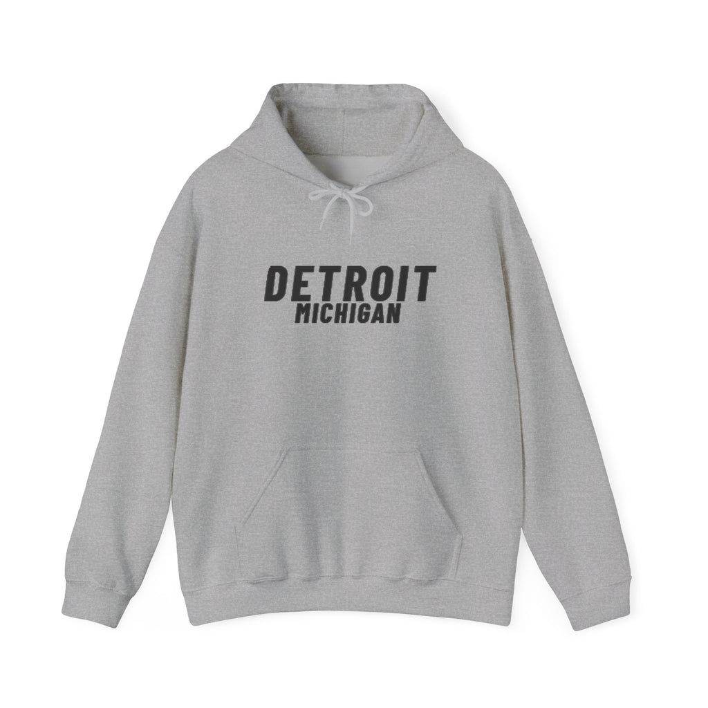 Detroit Michigan Graphic Hoodie