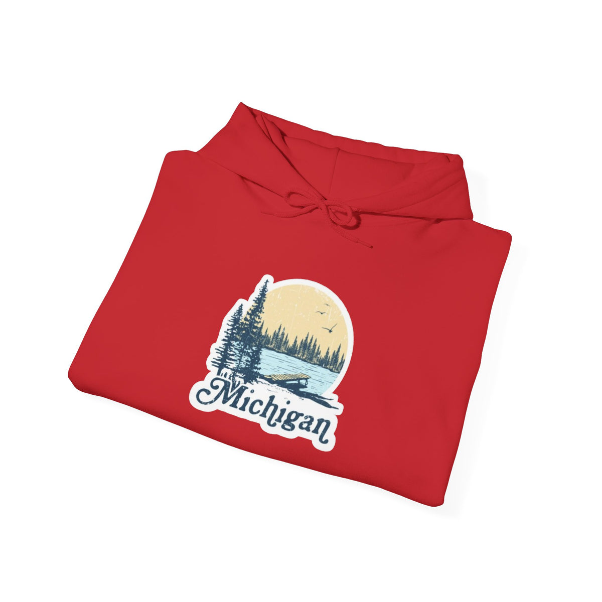 Michigan Sunset Pines Hoodie
