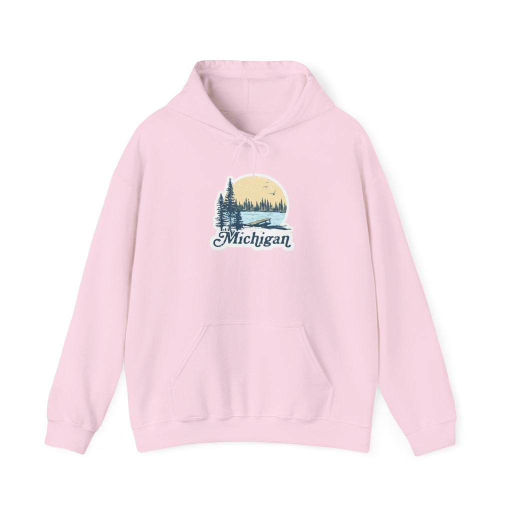 Michigan Sunset Pines Hoodie