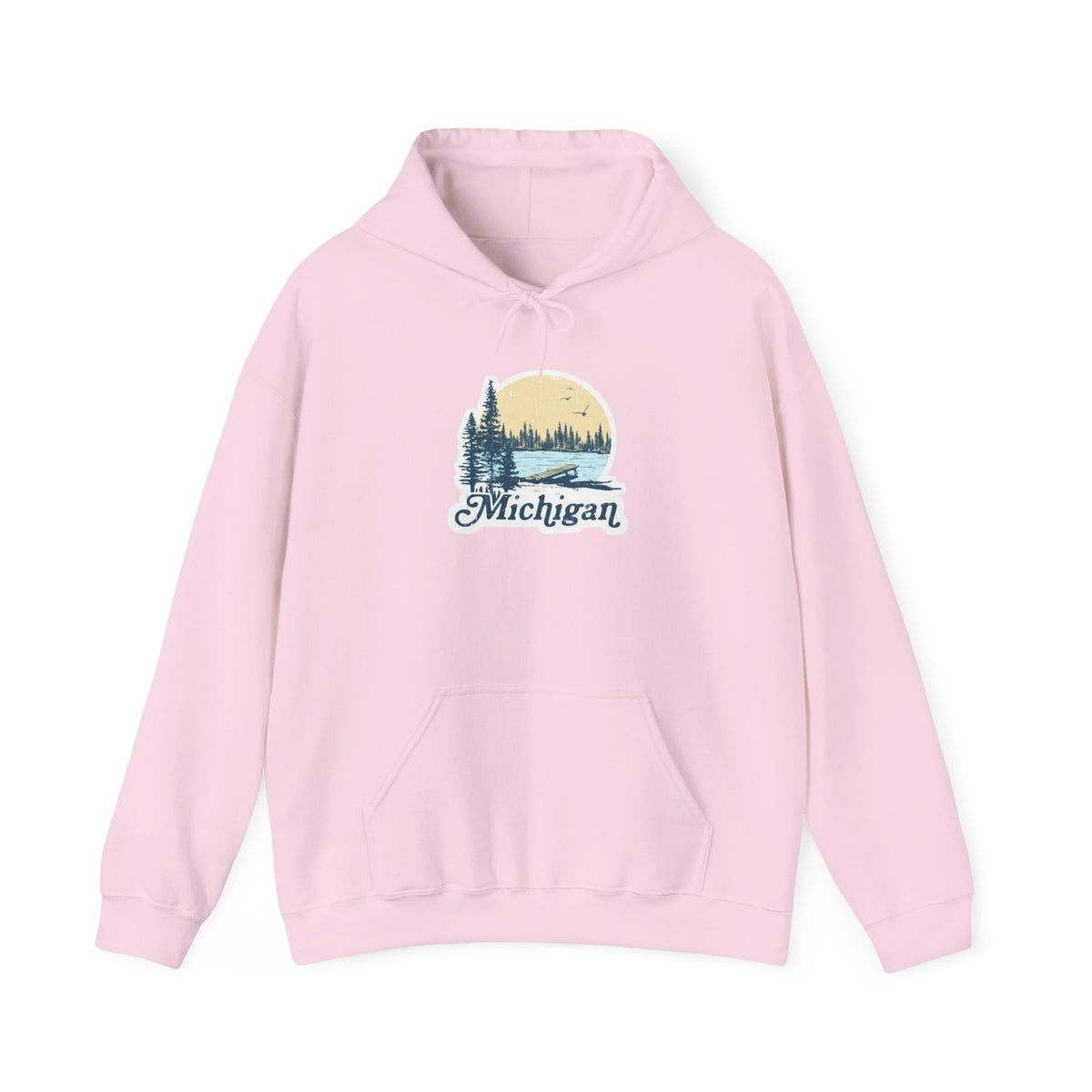 Michigan Sunset Pines Hoodie