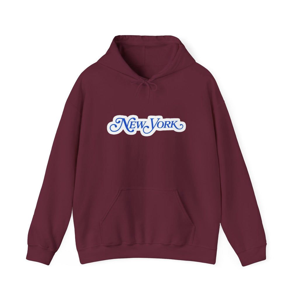 New York Text Graphic Hoodie
