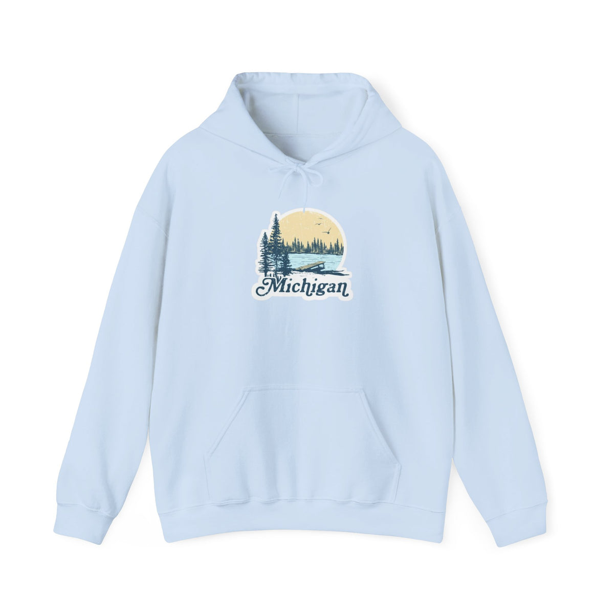 Michigan Sunset Pines Hoodie