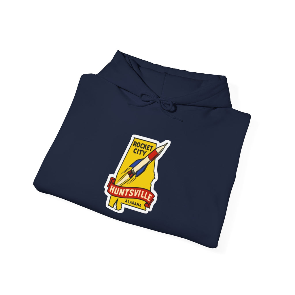 Rocket City Huntsville Alabama Graphic Hoodie