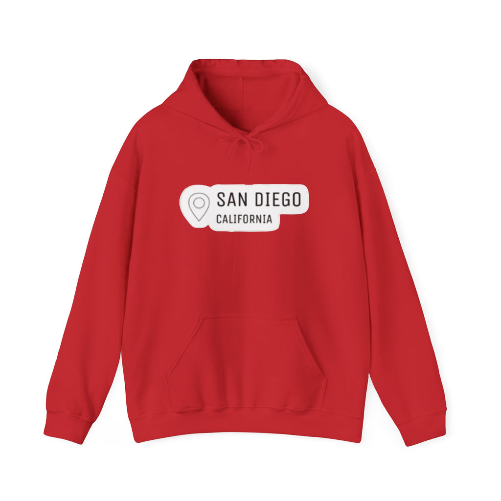 San Diego California Travel Hoodie