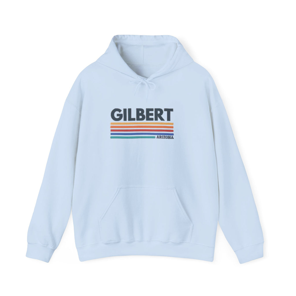 Gilbert Arizona Retro Stripe Hoodie